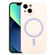 iPhone 14 Liquid Silicone Magsafe Phone Case  - White