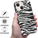 iPhone 14 TPU Leather Phone Case  - Zebra Texture