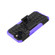 iPhone 14 Tire Texture TPU + PC Phone Case with Holder  - Purple