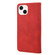 iPhone 14 Skin Feel Splicing Leather Phone Case  - Red