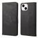 iPhone 14 Butterfly Embossed Horizontal Flip Leather Phone Case  - Black