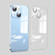 iPhone 14 Dustproof Glass Lens Protection Electroplating Phone Case - Transparent