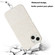 iPhone 14 Wheat Straw Material Degradable TPU Phone Case with Lanyard - White