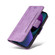 iPhone 14 BETOPNICE Dual-side Buckle Leather Phone Case - Purple
