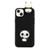 iPhone 14 3D Silicone Lying Cartoon TPU Phone Case - Black Panda