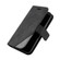 iPhone 14 Skin Feel Splicing Leather Phone Case - Black