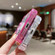 iPhone 14 MagSafe Gradient Color Glitter Acrylic Shockproof Phone Case - Dark Purple