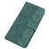 iPhone 14 Geometric Embossed Leather Phone Case  - Green