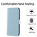 iPhone 14 Candy Color Litchi Texture Leather Phone Case  - Light Blue