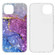 iPhone 14 2.0mm Airbag Shockproof TPU Phone Case  - Blue Purple Marble