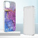 iPhone 14 2.0mm Airbag Shockproof TPU Phone Case  - Blue Purple Marble