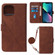 iPhone 14 Crossbody 3D Embossed Flip Leather Phone Case  - Brown