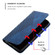 iPhone 14 Diamond Pattern Splicing Skin Feel Magnetic Phone Case  - Blue