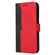 iPhone 14 Stitching-color Leather Phone Case  - Red