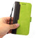 iPhone 14 Stitching-color Leather Phone Case  - Green