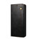 iPhone 14 Simple Wax Crazy Horse Texture Horizontal Flip Leather Case  - Black