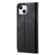 iPhone 14 Denim Texture Casual Style Leather Phone Case  - Black