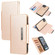 iPhone 14 Separable Magnetic Leather Case  - Gold
