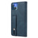 iPhone 14 Wristband Magnetic Leather Phone Case  - Dark Blue