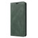 iPhone 14 Wristband Magnetic Leather Phone Case  - Green