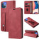 iPhone 14 Wristband Magnetic Leather Phone Case  - Red