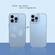 iPhone 14 Electroplating High Transparent TPU Phone Case  - Blue