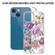 iPhone 14 Flowers and Plants Series IMD TPU Phone Case  - Purple Peony