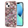 iPhone 14 Electroplating Pattern IMD TPU Shockproof Case  - Pink Scales