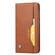 iPhone 14 Knead Skin Texture Leather Case  - Brown