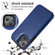 iPhone 14 Double Buckle Phone Case  - Blue