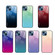 iPhone 14 Gradient Color Glass Case  - Aurora Blue