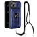 iPhone 14 Lanyard Slide Camshield Card Phone Case  - Royal Blue