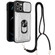 iPhone 14 Lanyard Slide Camshield Card Phone Case  - White
