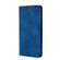 iPhone 14 Skin Feel Magnetic Leather Phone Case  - Blue