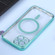 iPhone 14 MagSafe Electroplating Straight TPU Phone Case  - Green