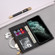 iPhone 14 Zipper Multi-card Slots Horizontal Flip Leather Case Max - Black
