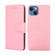 iPhone 14 Crystal Texture Horizontal Flip Leather Phone Case  - Pink