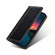 iPhone 14 Grid Texture Magnetic Flip Leather Phone Case  - Black