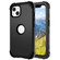 iPhone 14 3 in 1 Shockproof Phone Case  - Black