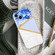 iPhone 14 Stitching Marble TPU Phone Case Max - Purple