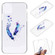 iPhone 14 Coloured Drawing Pattern Transparent TPU Protective Case Max - Feather