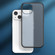 iPhone 14 Semi Transparent Frosted Skin Feel Phone Case  - Blue