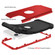 iPhone 14 3 in 1 Shockproof Phone Case  - Red