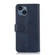 iPhone 14 Cow Texture Leather Phone Case  - Blue