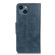 iPhone 14 Mirren Crazy Horse Texture Horizontal Flip Leather Phone Case  - Blue