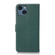 iPhone 14 Litchi Texture Horizontal Flip Leather Phone Case  - Green