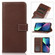 iPhone 14 Litchi Texture Horizontal Flip Leather Phone Case  - Brown