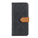 iPhone 14 European Floral Embossed Copper Buckle Horizontal Flip PU Leather Phone Case  - Black