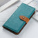 iPhone 14 European Floral Embossed Copper Buckle Horizontal Flip PU Leather Phone Case  - Blue