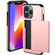 iPhone 14 Shockproof Armor Protective Phone Case with Slide Card Slot  - Rose Gold